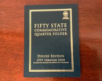 Fifty State Commemorative Quarter Folder