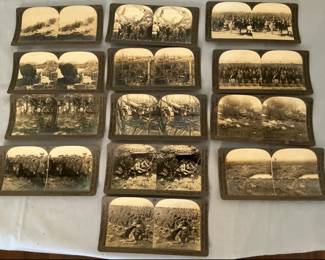 World War I stereoscope cards
