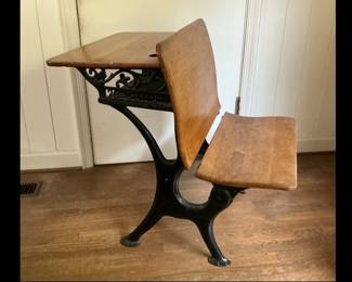 Primitive School Desk