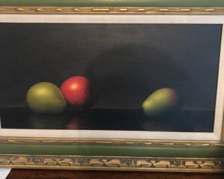 painting by Alfred Jackson, listed African American artist
