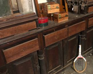 antique sideboard to restore