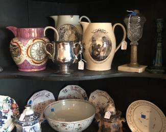 Chinese export bowl and early ceramics