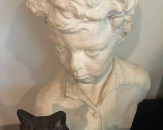 bust by known Missouri artist
