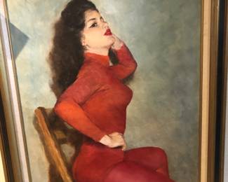 lady in red by Fried Pal