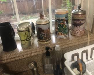 vintage steins