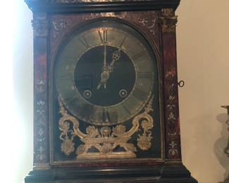 18th century French Boulle clock THIS PIECE HAS A RESERVE PRICE SET BY THE FAMILY