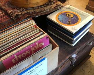 records and another tool chest