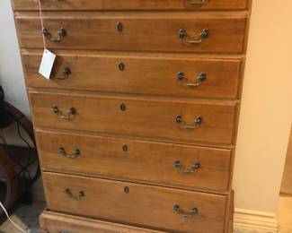 early American chest on stand