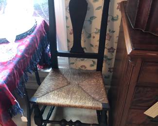 Queen Anne chair one of several
