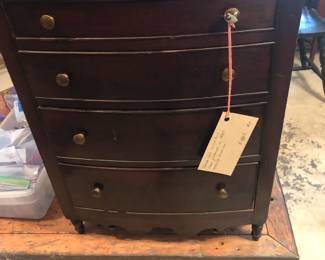 antique miniature chest