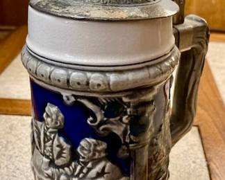 Lidded Japan Beer Stein.