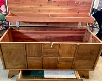 Mid Century Lane Cedar Chest.