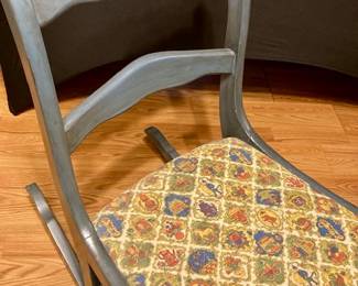 Antique Duncan Phyfe Childs Rocking Chair.