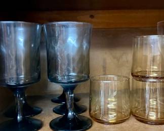 Vintage Mid Century Glassware.