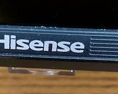 55" Hisense HDTV.