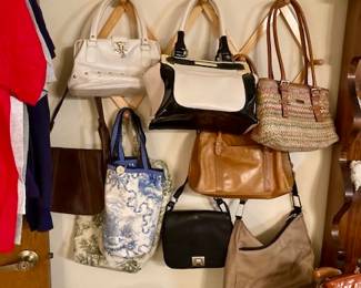 Selection of Ladies Purses, Handbags and Wallets.