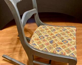 Antique Duncan Phyfe Childs Rocking Chair.