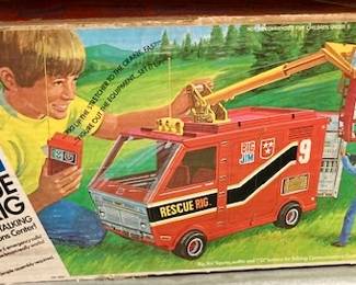 Vintage Mattel Big Jim Rescue Toy.