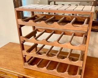Vintage 20 Bottle Wine Rack.