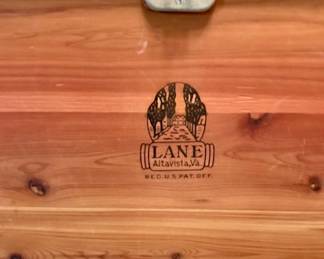 Mid Century Lane Cedar Chest.