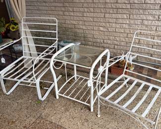 Patio chairs