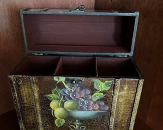 Antique storage box