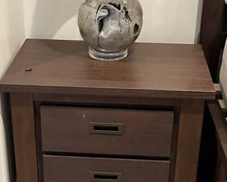 King bedroom set - two lamps