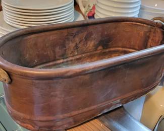Copper planters