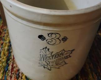 #3 western crock