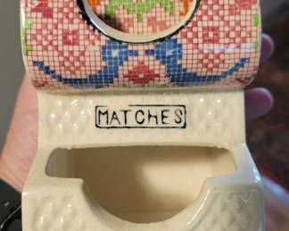 Vintage match holder