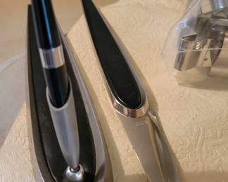 Mid-century pen holder and letter opener