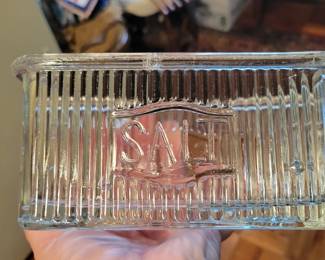 Vintage salt container