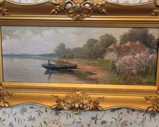 Signed painting