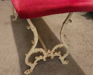 metal bench