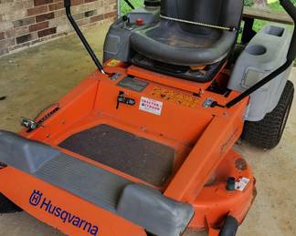 Husqvarna zero turn