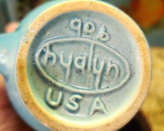 Hyalyn pottery