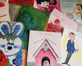 old greeting cards