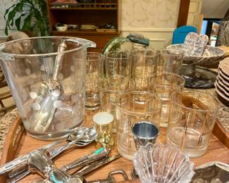 Vintage bar ware!