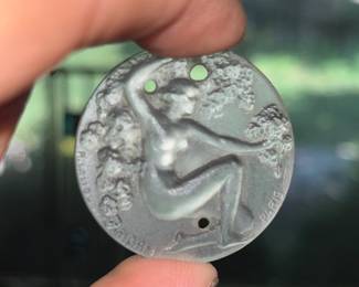 Lalique perfume tags.