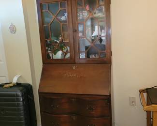 Mahogany Display Cabinet