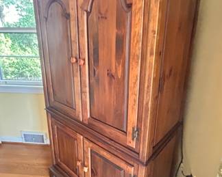 Cupboard - use for storage or as a Bar - stash the liquor & barware inside