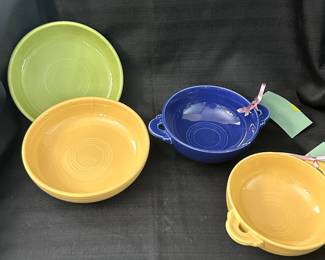 Fiesta Ware Vintage 1930's collection.
