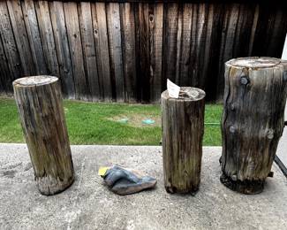 Nautical Decor Pedestals.