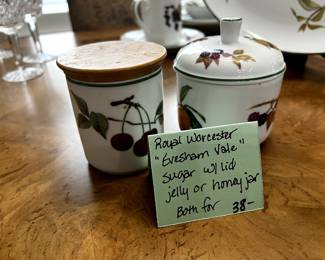 Royal Worcester "Gresham Vale" pieces.
