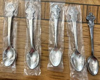 Rolex Sterling Silver Spoons.