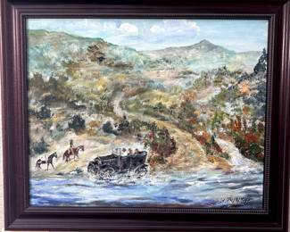 Landscape by M. H. Henry.