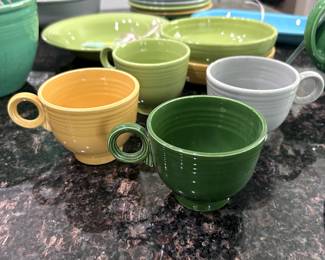 Fiesta Ware Vintage 1930's collection.