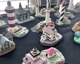 Large collection of Great Lighthouses of the World.