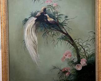 Vintage 1920's Oil Painting.