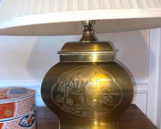 Brass lamp